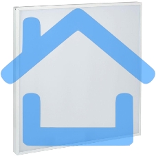 Светильник светодиодный ДВО Iek LDVO0-6575-40-4000-K01 6575 595х595х20мм 40Вт 4000К равномерная засветка опал аналог люм.свет. 4х18 накладных или в потолок Армстронг