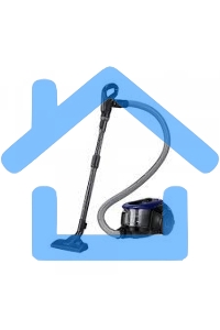 Пылесос Samsung VC18M21A0SB синий, 380/1800 Вт, уборка сухая, пылесборник контейнер 1.5 л
