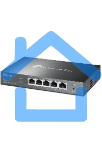 Роутер TP-Link SafeStream ER605 10/100/1000BASE-TX черный