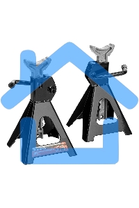 Подставки Matrix под машину регулируемые, 2 т, h подъема 275-420 мм, 2 шт.
