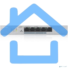 Коммутатор Zyxel GS1200-5HPv2-EU0101F 5G 4PoE+ 60W управляемый