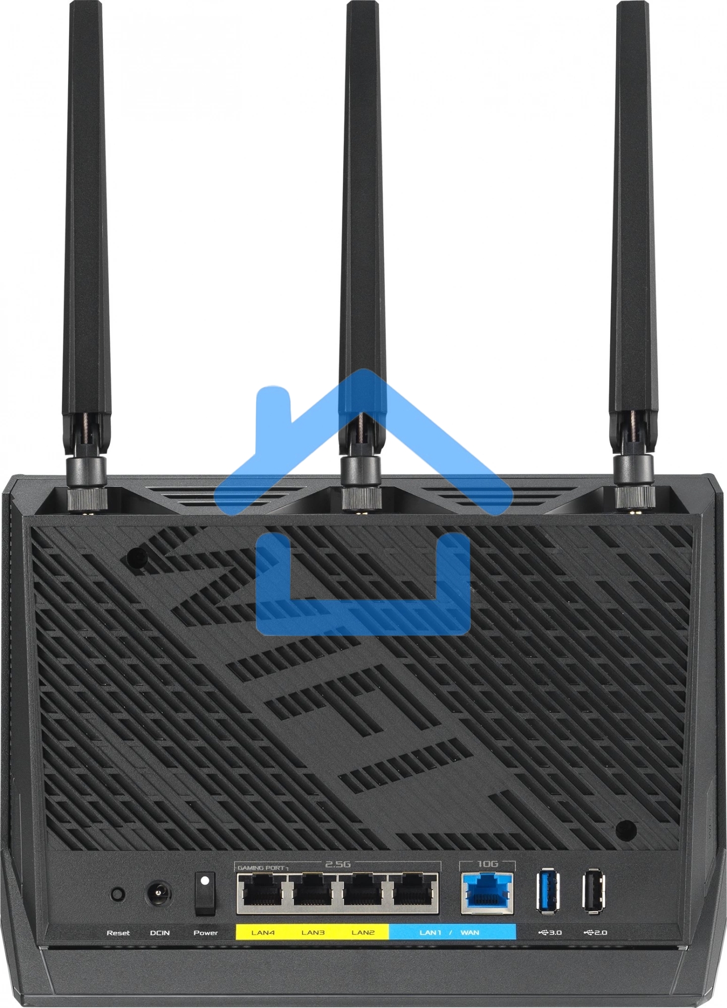 Маршрутизатор ASUS RT-BE86U, черный/красный, 90IG08W0-MO9A0V