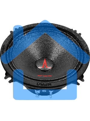 Колонки автомобильные Ural Огонь ОГ-130 (без решетки) 140Вт 90дБ 4Ом 13см (5дюйм) (ком.:2кол.) широкополосные однополосные