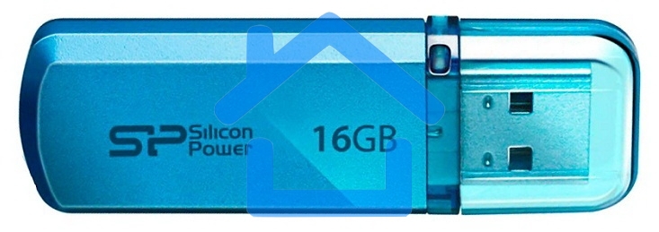 Флешка USB R/W 16Gb Helios 101 SP016Gb,UF2101V1B USB2.0 синий