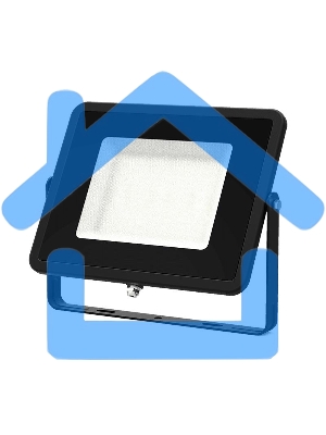 Прожектор светодиодный Gauss Qplus 100Вт 6500К 8500лм IP65 графит. сер. 1/4