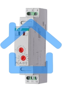 Реле времени PCA-512 (задержка выкл. 230В 8А 1перекл. IP20 монтаж на DIN-рейке) F&F EA02.001.001