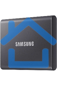 Внешний SSD Samsung T7, 2TB, USB 3.2 Gen 2 Type-C, R/W 1050/1000, титан