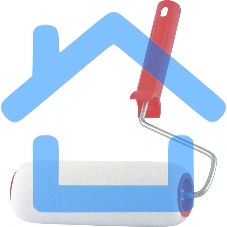 Валик СИБРТЕХ Поролон, в сборе, 250 мм, D – 48 мм, D ручки – 6 мм, крепление шплинтом Сибртех 80144