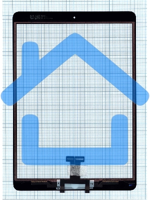 Сенсорное стекло (тачскрин) для Apple iPad Air 10.5 2019 (A2153, A2123, A2154, A2152) черное OEM