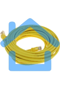 Патч-корд UTP Cablexpert PP12-7.5M/Y кат.5e, 7.5м, литой, многожильный (желтый)