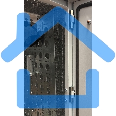 Шкаф уличный всепогодный настен. 18U (600х300), передняя дверь вент. (ШТВ-Н-18.6.3-4ААА)