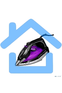 Утюг Redmond RI-C260 черный/фиолетовый