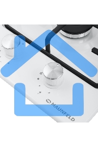 Газовая варочная панель Maunfeld EGHE.32.3EW/G Домино, • Тип: газовая 30см • Тип установки: независимая • Управление: фронтальное, переключатели поворотные • Нагревательный элемент: конфорка, 2шт • Мощность конфорок, Вт: 2600, 1700 • Материал исполнения: 