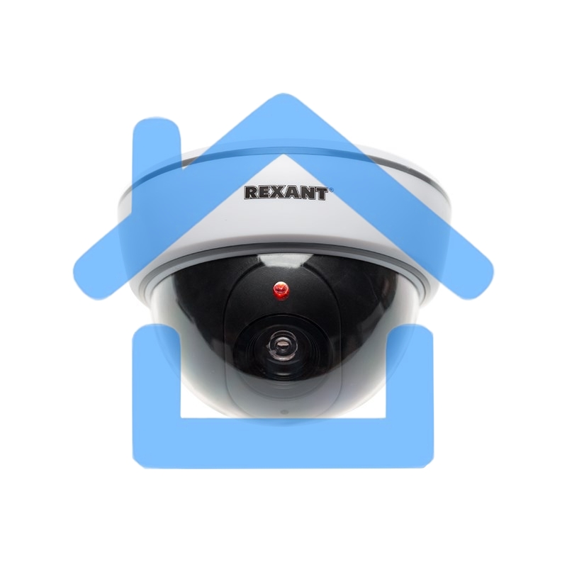 Муляж камеры Rexant внутренний, купольный, белый