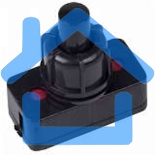 Выключатель-кнопка Rexant 250V 1А (2с) ON-OFF черный (для настольной лампы)