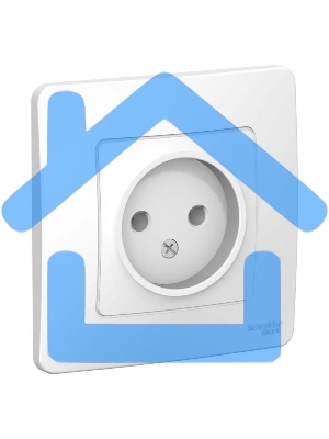 Розетка СП BLANCA 16А 250В без шторок без заземл. бел. SchE BLNRS000011