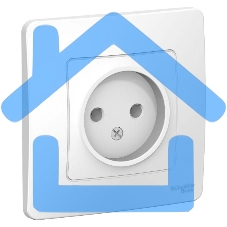 Розетка СП BLANCA 16А 250В без шторок без заземл. бел. SchE BLNRS000011 Розетка СП BLANCA 16А 250В без шторок без заземл. бел. SchE BLNRS000011