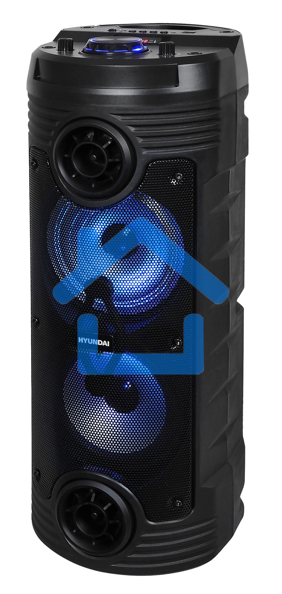 Минисистема Hyundai H-MC170 черный 80Вт/FM/USB/BT/SD/MMC