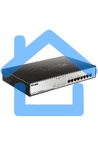 Коммутатор D-Link DGS-1008MP/B1A