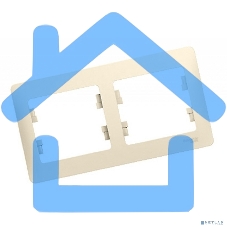 Рамка 2-м Glossa горизонт. беж. SchE GSL000202