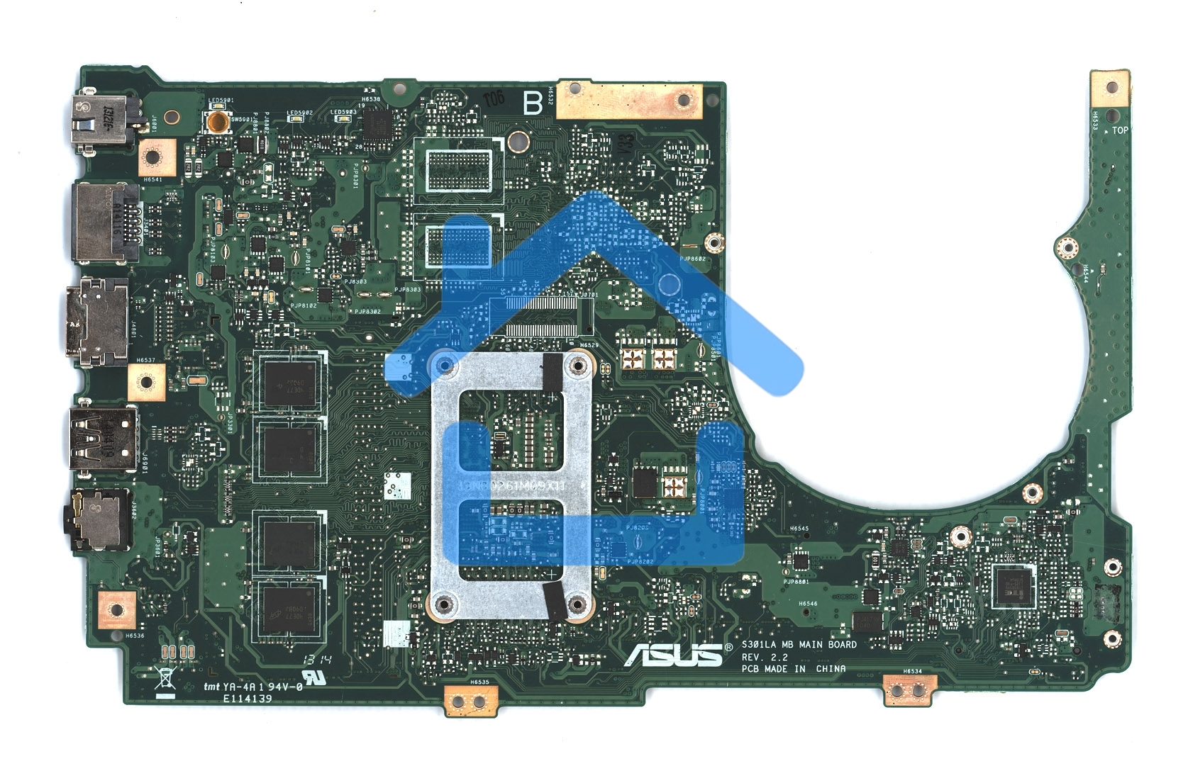 Материнская плата для Asus S301LA донор компонентов