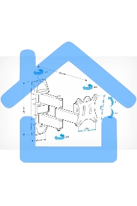 Кронштейн для телевизора Holder LCDS-5039 металлик 10