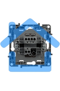 Выключатель 10АХ, на винтах, бел. ETIKA 