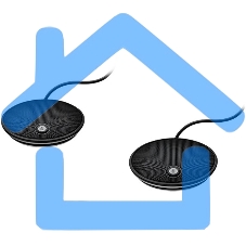 Микрофоны выносные проводные 2 шт. (989-000171) для Logitech ConferenceCam Group 