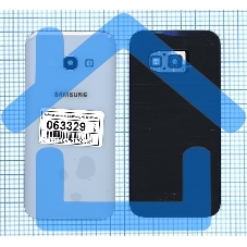 Задняя крышка для Samsung A320 Galaxy A3 (2017) синяя