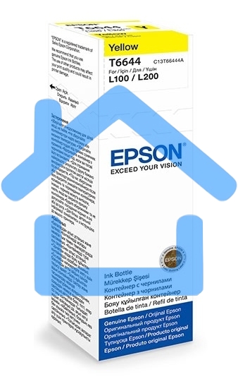 Чернила для EPSON C13T66444A Epson L100 (yellow) 70 мл