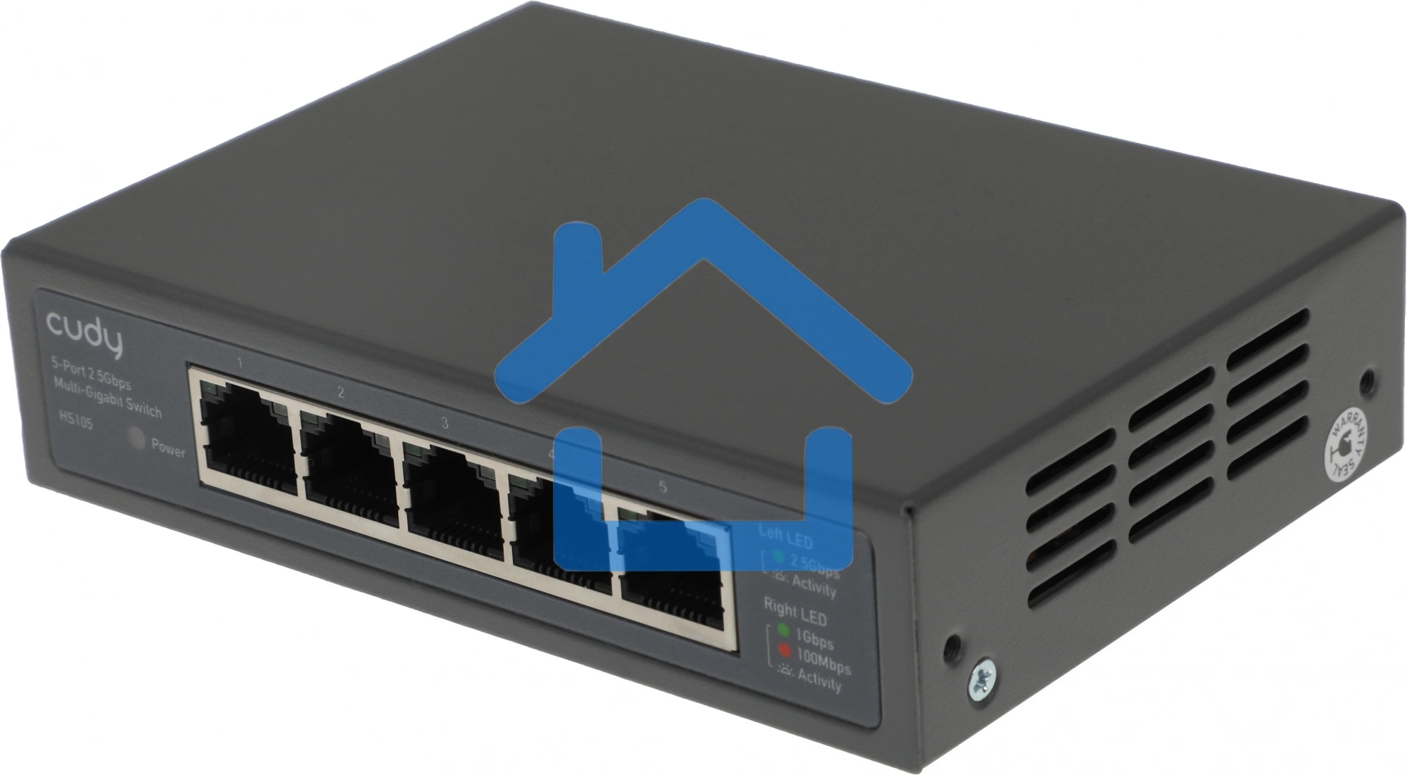 Коммутатор Cudy HS105 (L2) 5x2.5Gbит/с неуправляемый