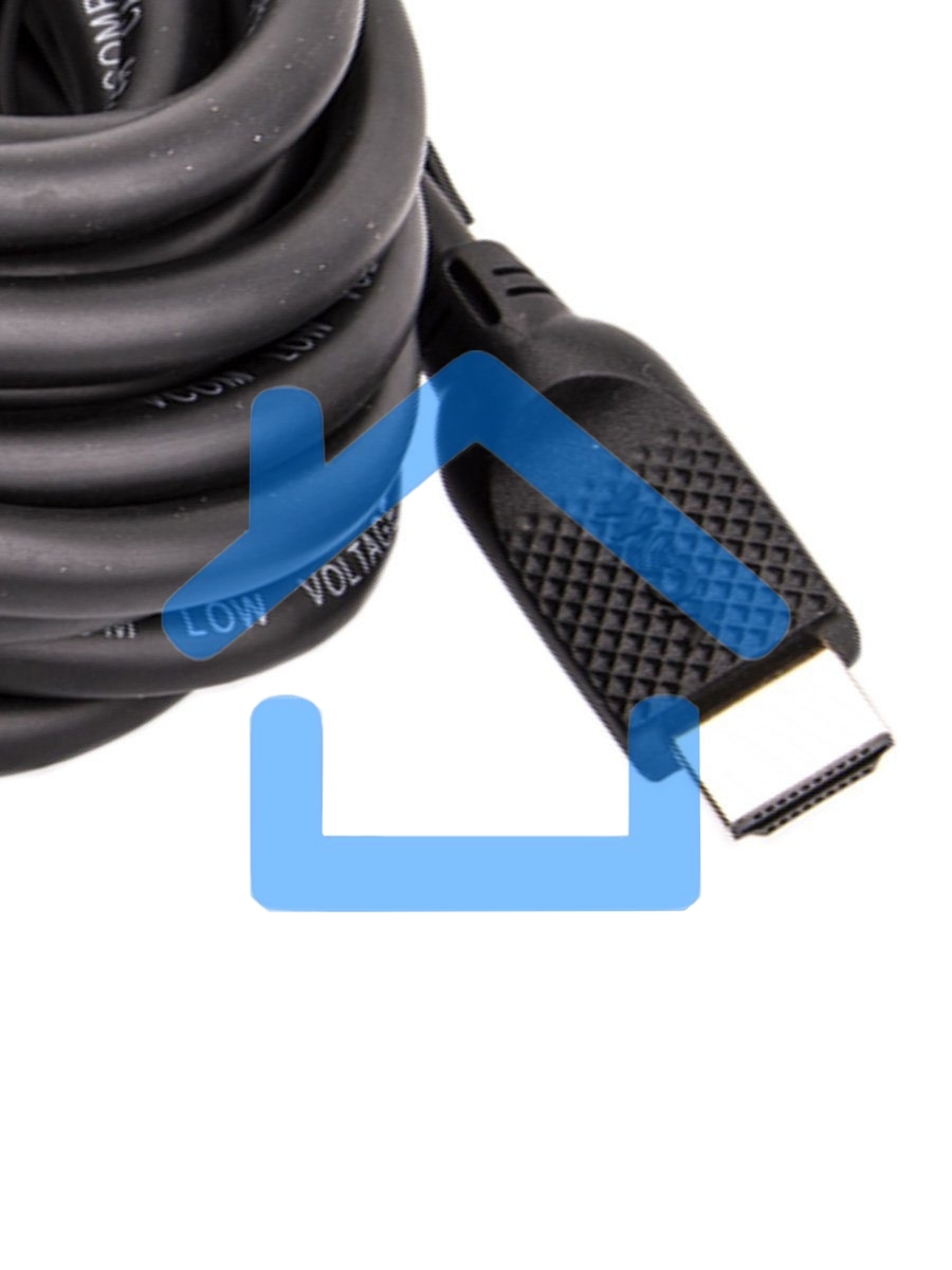 Кабель HDMI AM/DVI(24+1)M, 5м, CU, 1080P@60Hz, 2F, VCOM <CG484GD-5M>