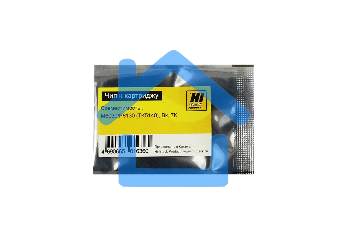 Чип Hi-Black к картриджу Kyocera ECOSYSM6030/P6130 (Hi-Black) new, 7k, TK-5140, BK