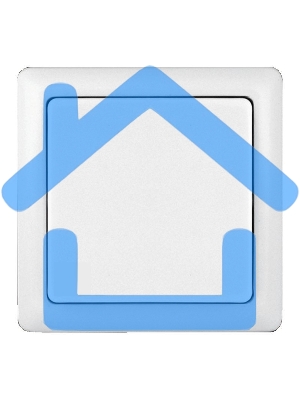 Выключатель 1-кл. ОП Хит 6А IP20 белый SchE VA16-131-B