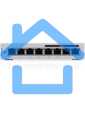 Сетевой коммутатор Ubiquiti UniFi Switch 8 60W (US-8-60W-EU)