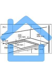 Газовая варочная панель Maunfeld EGHE.64.6CB/G
