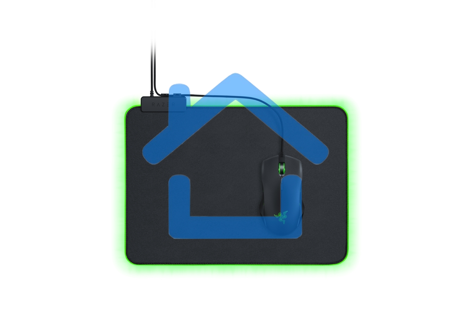 Игровой коврик для мыши Razer Goliathus Chroma Razer Goliathus Chroma - Gaming Mouse Mat - FRML Packaging