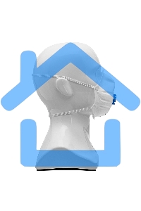 Полумаска фильтрующая формованная, модель 