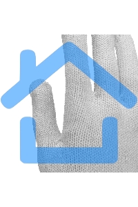 Перчатки трикотажные, с ПВХ точкой, 5 пар в упаковке, 7 класс Россия