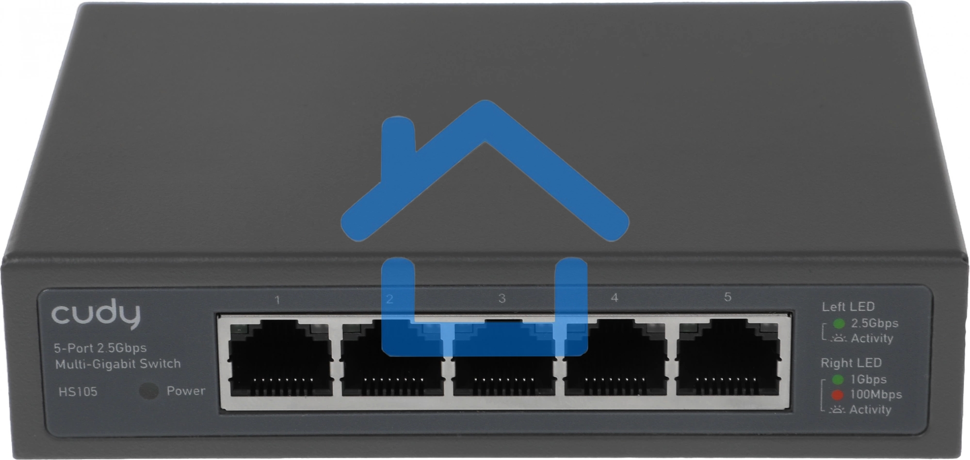 Коммутатор Cudy HS105 (L2) 5x2.5Gbит/с неуправляемый