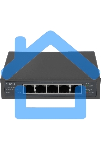 Коммутатор Cudy HS105 (L2) 5x2.5Gbит/с неуправляемый
