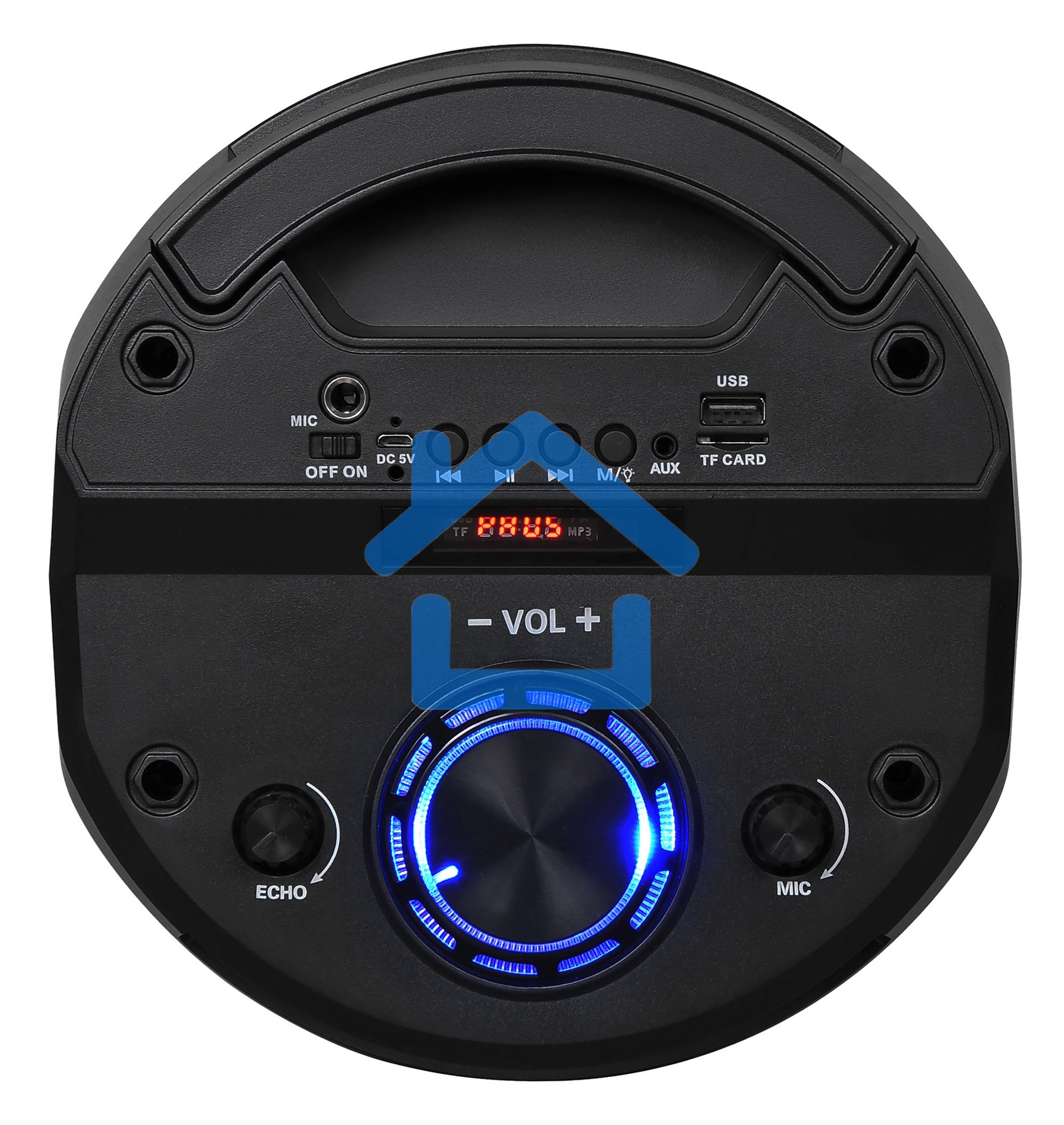Минисистема Hyundai H-MC170 черный 80Вт/FM/USB/BT/SD/MMC