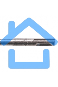 Бур по бетону Denzel двойная спираль, Cobalt W-tip, 10x210 мм, SDS PLUS