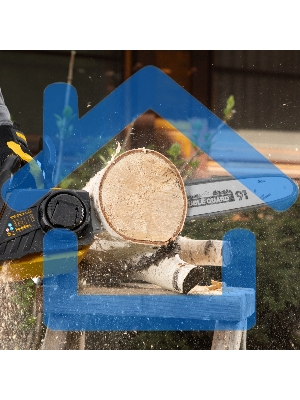 Цепная пила аккумуляторная бесщет. Denzel RCS400-36, Li-ion, 36 В, 4 А·ч, шина 400 мм/ 58610