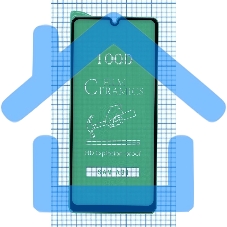 Керамическая пленка (стекло) для Samsung A31 черный