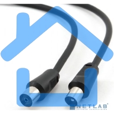 Кабель телевизионный Gembird, CCV-515, Coaxial M/F, 1.8м