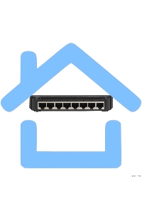 Коммутатор Unmanaged Switch 8x1000Base-T, plastic case