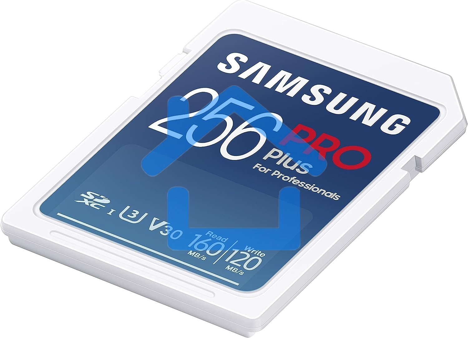 Флеш карта SDXC 256GB Samsung PRO Plus Class 10, A2, V30, UHS-I (U3), W 130 МБ/с, R 180 МБ/с, <MB-SD256S/EU>