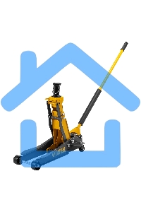 Домкрат гидравлический подкатной Denzel 2/3 т, 98-770 мм, быстрый подъем, низ. подхват, проф, SUV 51270