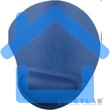 Коврик BU-GEL/blue Коврик для мыши гелевый, голубой, 230х205х25, BURO